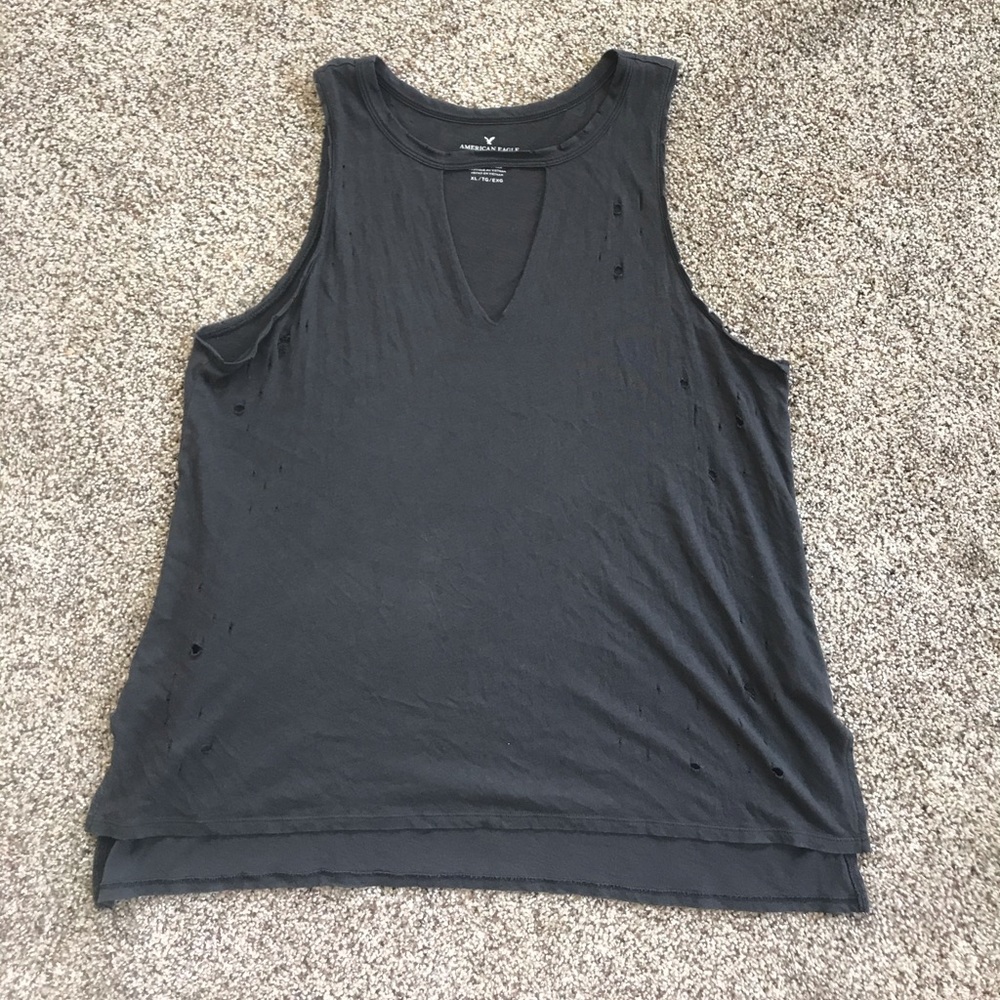 American Eagle grey tank top